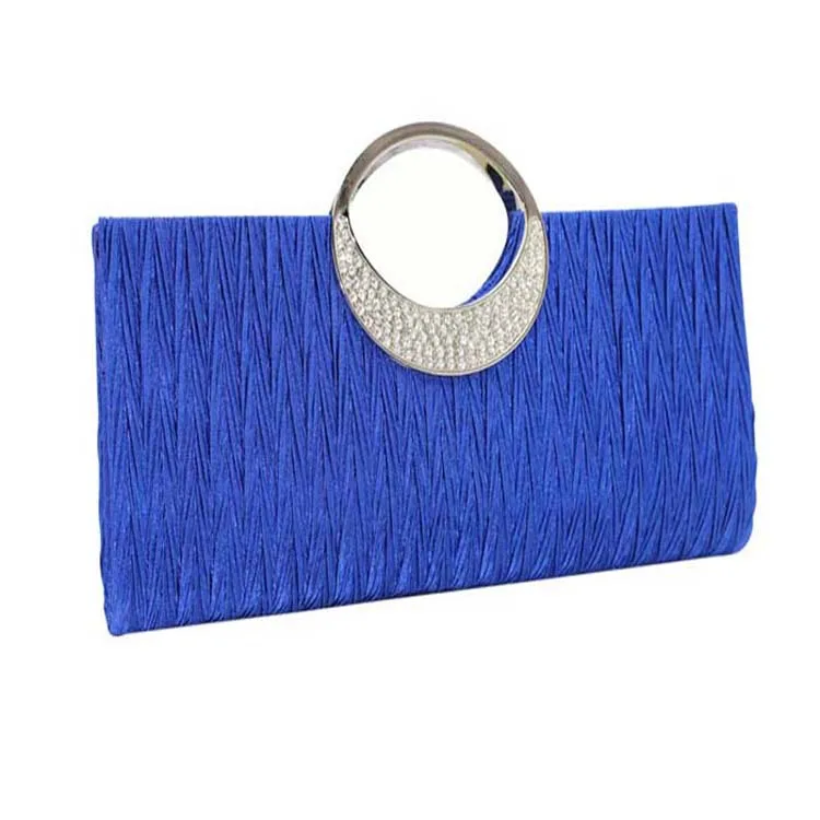 Classic Trendy Small Clutch Retro Wine Red Blue Purple Pink Black Ladies Handbags For Women Chain Shoulder Bags Wedding Party - Image 3