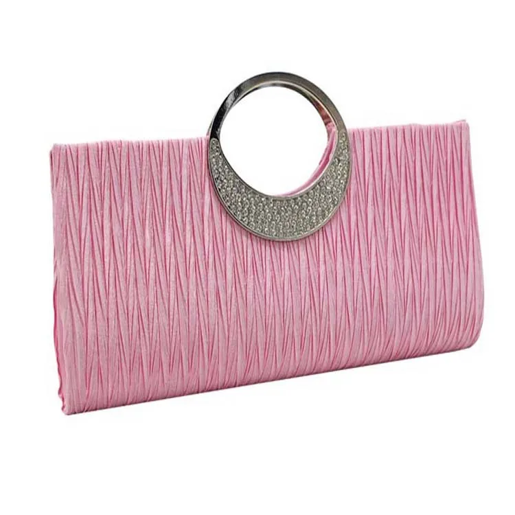 Classic Trendy Small Clutch Retro Wine Red Blue Purple Pink Black Ladies Handbags For Women Chain Shoulder Bags Wedding Party - Image 4